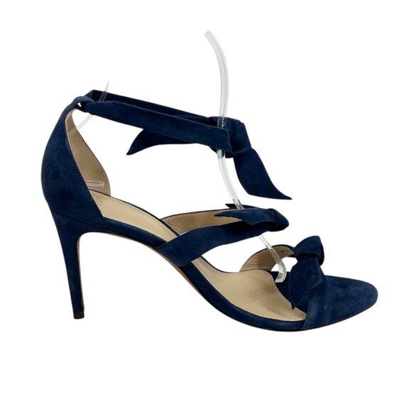 NWOB Alexandre Birman Mary Suede Knot Heeled Sandals - Picture 4 of 9